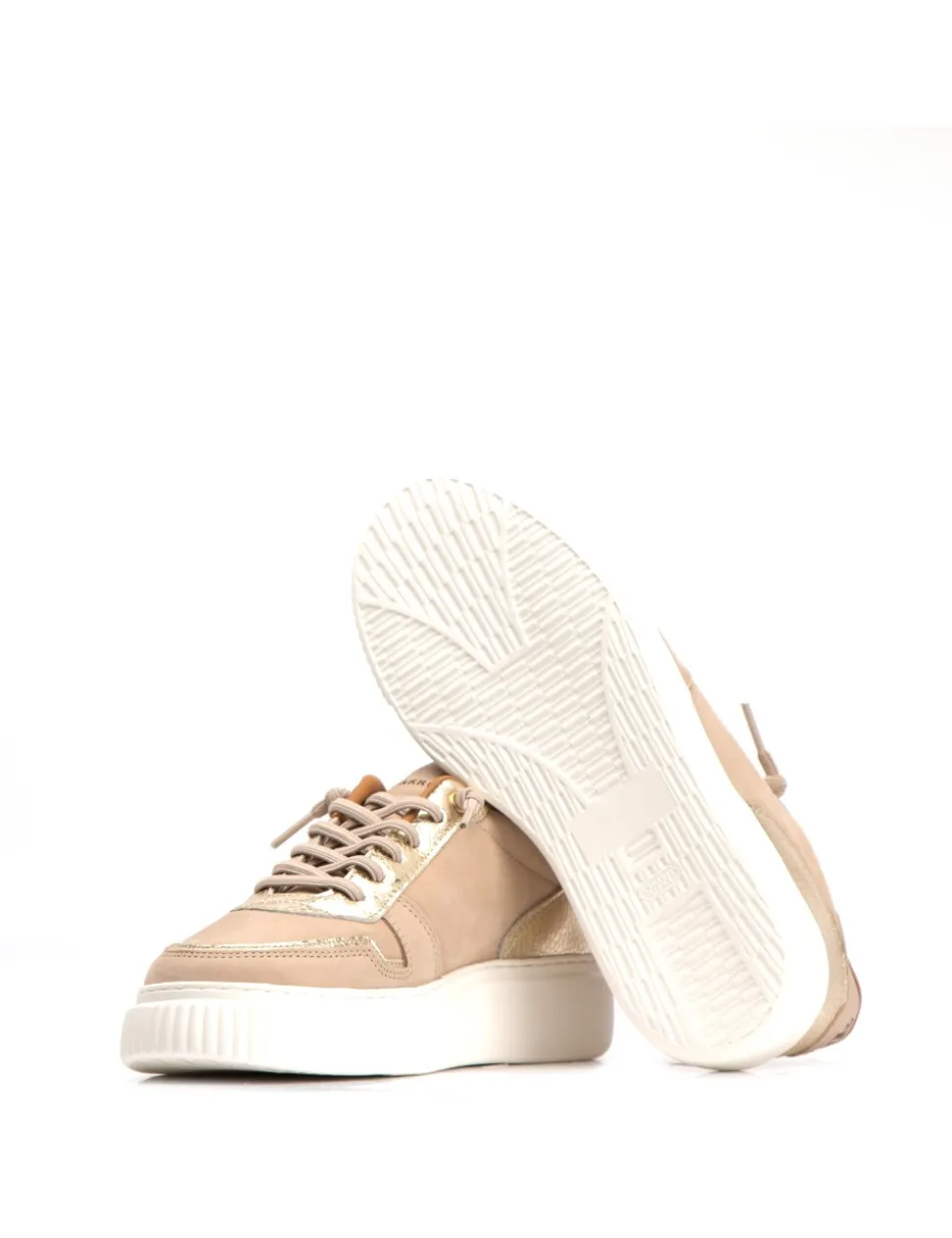 BRANDY Nobuck tierra - met. champan
