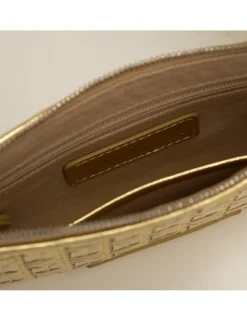 KANGURO Napa trenzada oro