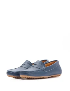 KIO Grainy calf azul
