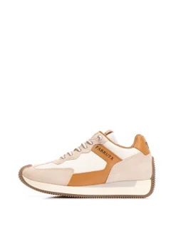 LEYDI Piel bombeada blanca - Velour hielo