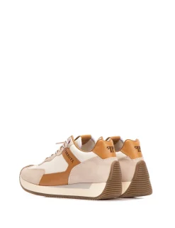 LEYDI Piel bombeada blanca - Velour hielo