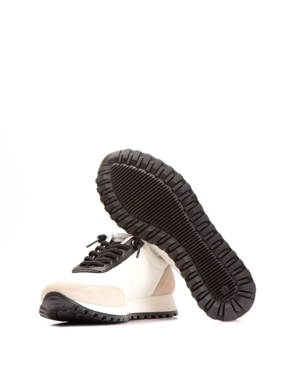 MAELIA Grabado lagarto blanco -Nobuck natural