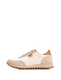 MAELIA Piel bombeada blanca - Velour hielo