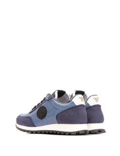 MANDRAKE Nobuck-pitón jeans