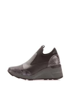 MARCELLA Pitón gris-negro