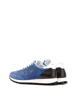 MATILDA-CHECK Velour azul