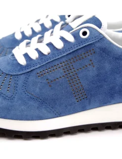 MATILDA-CHECK Velour azul