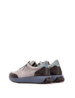 MORGAN-BIS Velour plomo - Napa negro